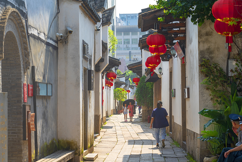 2019年6月28日，福州，三坊七巷風(fēng)光。